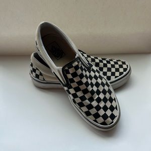 Vans Classic Slip-On Checkerboard Shoe